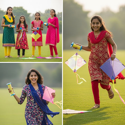 Kite flying in Cape Town