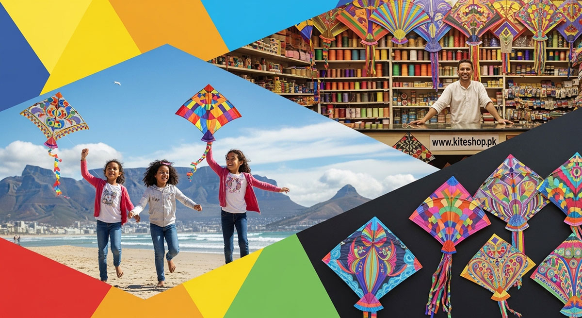 Kite shop in Cape Town