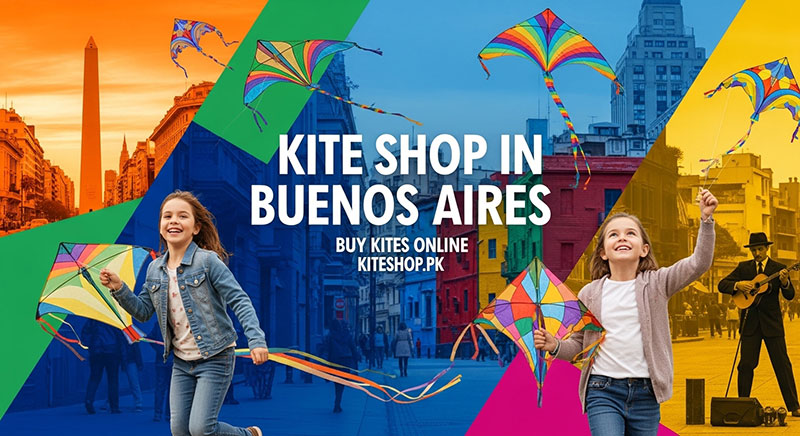 Kite flying in Buenos Aires