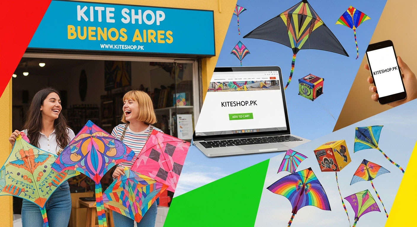 Kite shop in Buenos Aires
