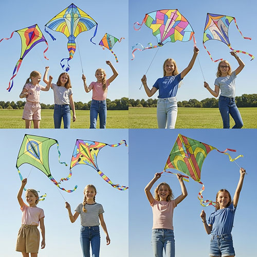 Kite flying in Casablanca
