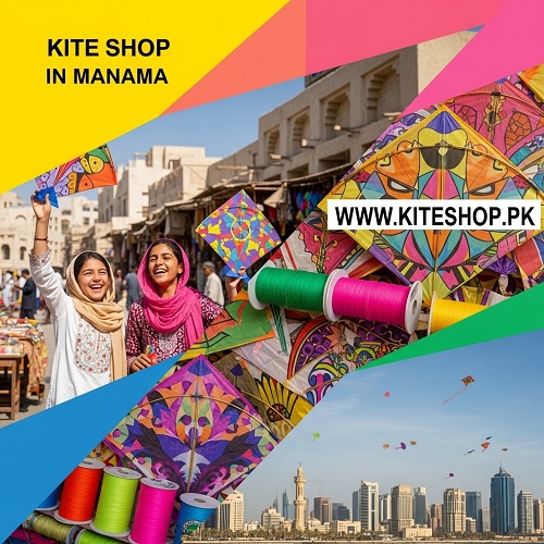 Kite flying in Manama