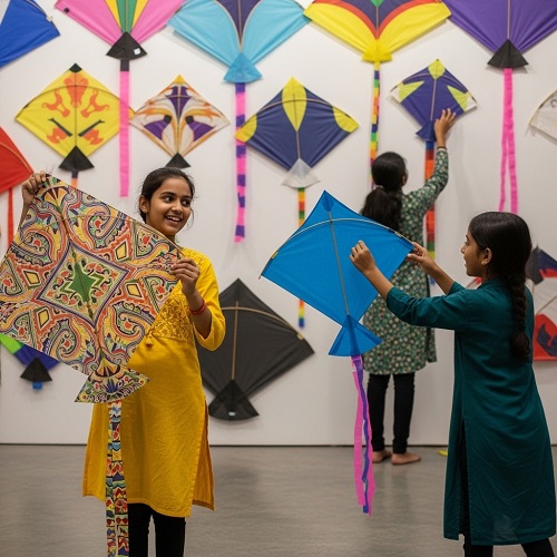 Kite flying in Manama