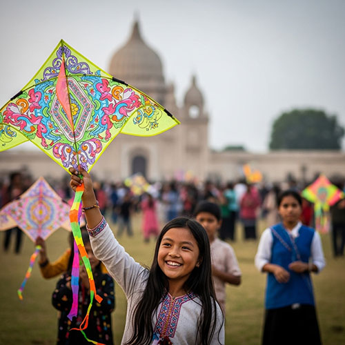 Kite flying in Cebu City