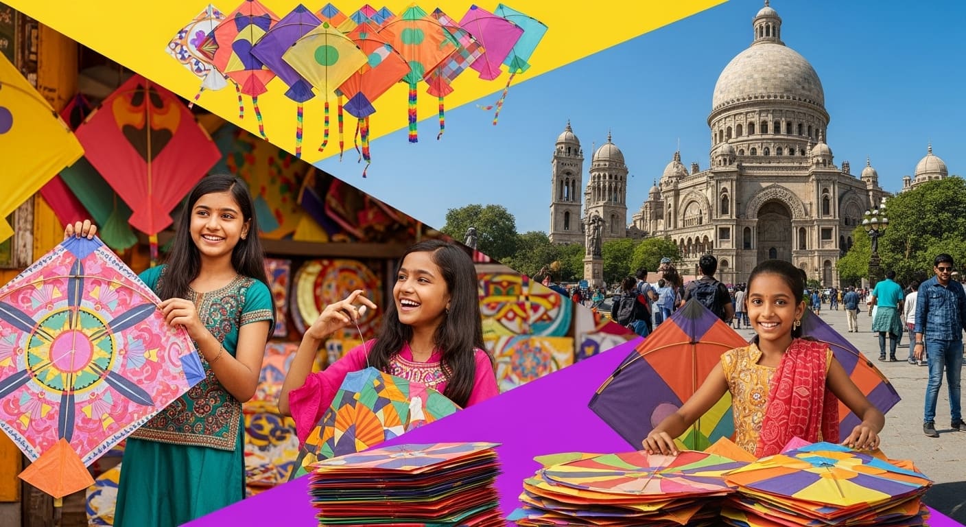 Kite shop in Ahmedabad