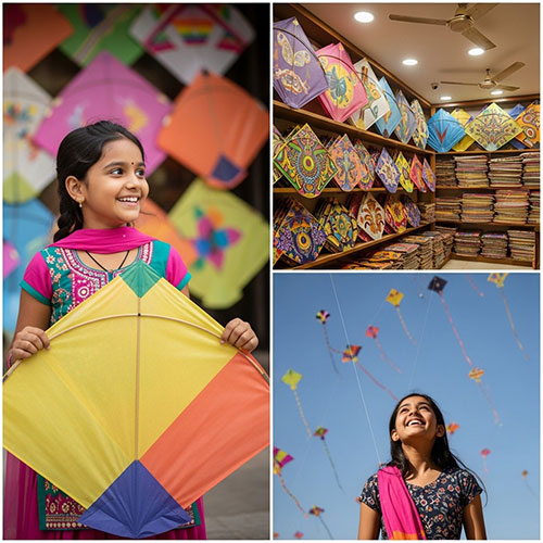 Kite flying in Bangalore