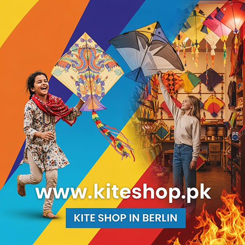 Kite flying in Berlin