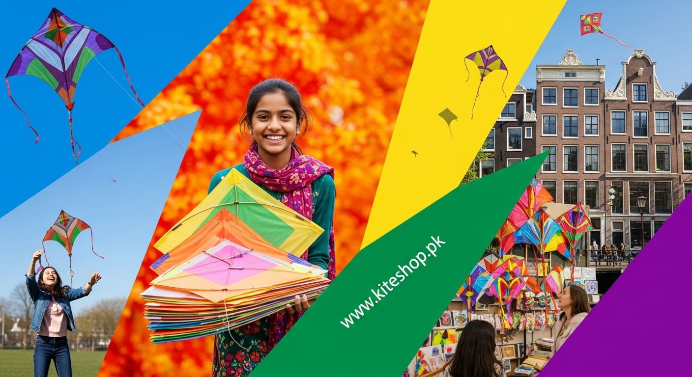 Kite shop in Amsterdam