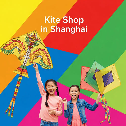 Kite flying in Shanghai