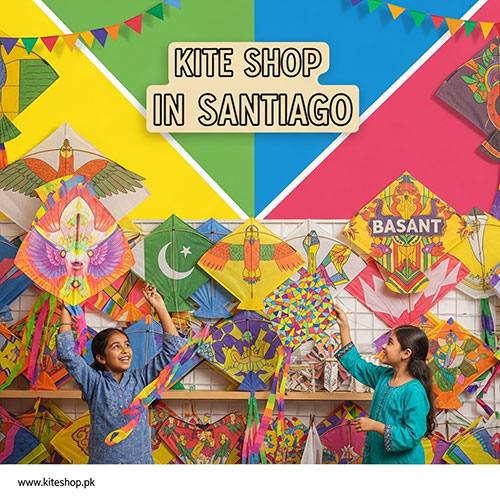 Kite flying in Santiago