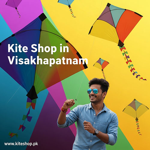 Kite flying in Visakhapatnam