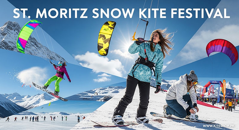 St. Moritz Snow Kite Festival kite photo 2