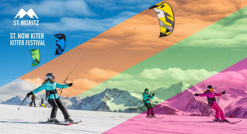 St. Moritz Snow Kite Festival kite photo 3