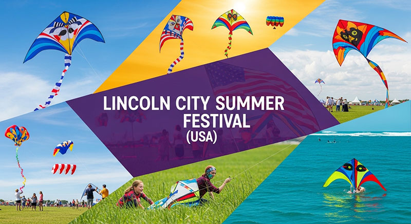 Lincoln City Summer Kite Festival kite festival hero image