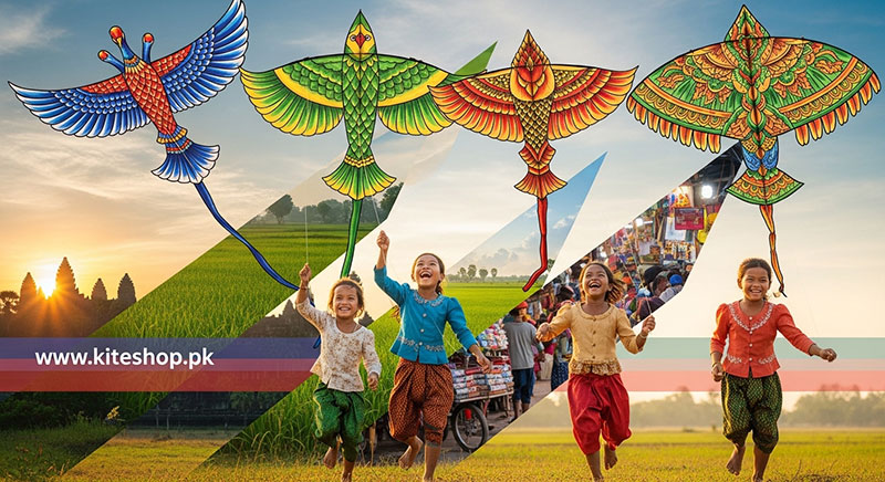 Siem Reap Kite Festival photo