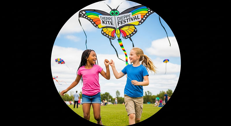 Dieppe Kite Festival New Brunswick kite photo 2